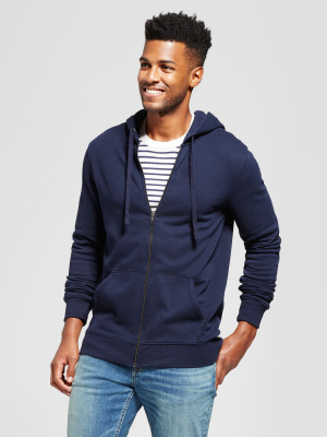 Men's Standard Fit Hooded Fleece Sweatshirt - Goodfellow & Co™