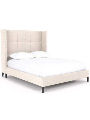 Madison Bed, Cambric Ivory