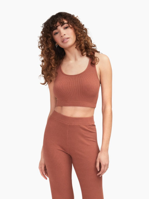 Ribbed Lightweight Cropped Tank