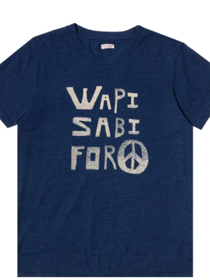 Idg Jersey Crew T (wapi Sabi For Peace)