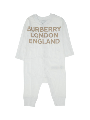 Вurberry Kids Logo Printed Baby Onesies