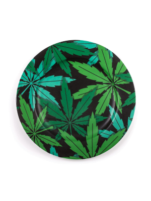 Porcelain Weed Plate