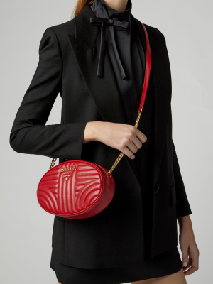 Diagramme Quilted Leather Shoulder Bag