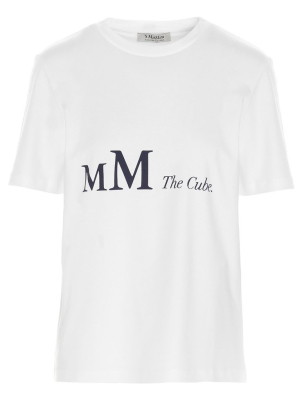 's Max Mara Logo Print Crewneck T-shirt