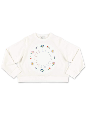 Stella Mccartney Kids Oversized Logo Sweatshirt