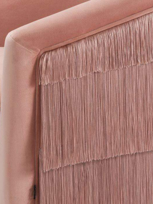 Eichholtz Le Vante Occasional Chair - Pink Velvet & Matte Gold