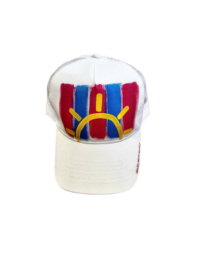 'brighten Up' Painted Hat