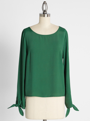 Go Green Or Go Home Blouse