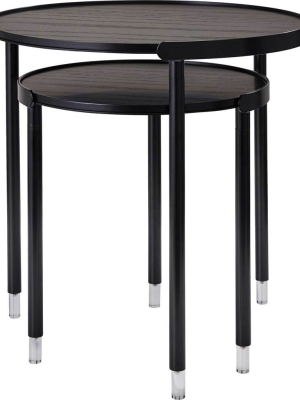 Blagnac Nesting Tables Black