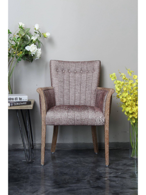 Burnham Home Claire Armchair Weathered Red - Boraam