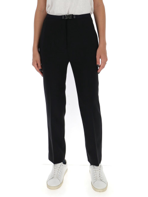 Prada Belted Slim Fit Pants