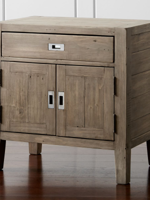 Morris Ash Grey Nightstand