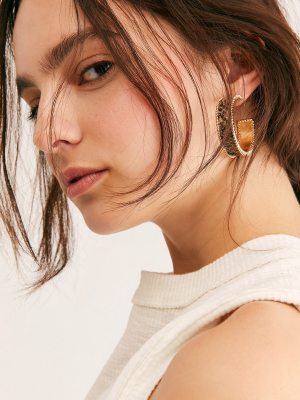 Wild One Hoop Earrings