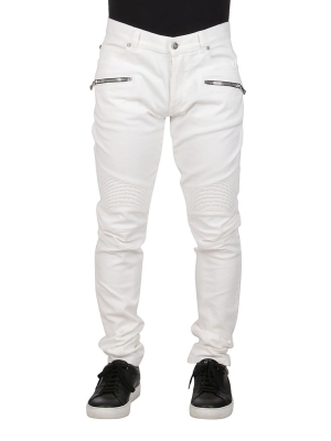 Balmain Panelled Skinny-fit Jeans