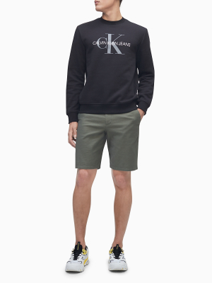 Monogram Logo Crewneck Sweatshirt