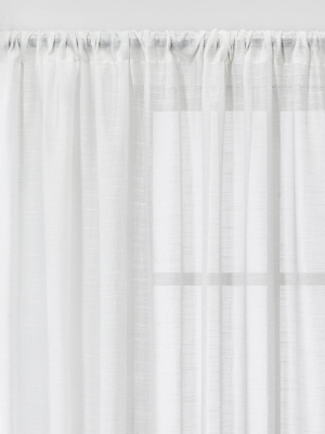 Open Weave Sheer Curtain Panel - Project 62™
