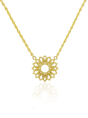 Petite Lace Deco Necklace - Vi