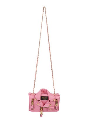 Moschino Biker Micro Crossbody Bag