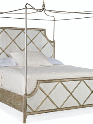 Sanctuary Diamont Canopy King Panel Bed