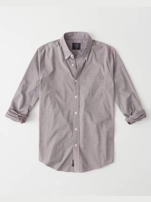 Long-sleeve Poplin Shirt