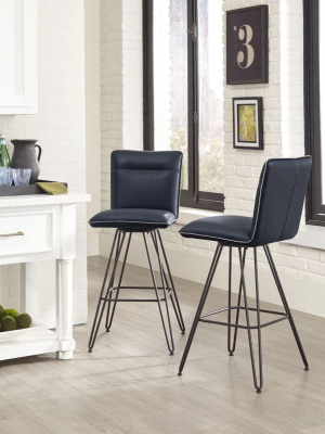 Demi Stool Cobalt (set Of Two)