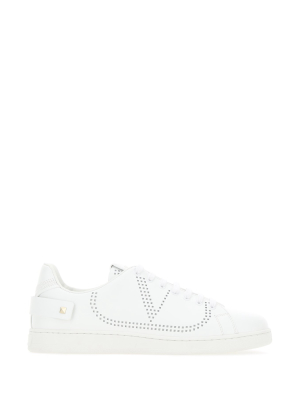 Valentino Garavani Rockstud Vlogo Backnet Sneakers