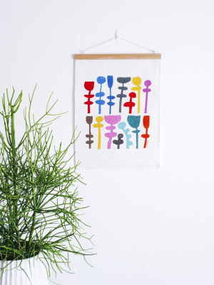 Stand Tall Fabric Wall Hanging