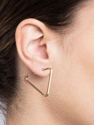 Eden Earrings, Gold Vermeil