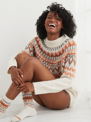 Aerie Fairisle Sweater