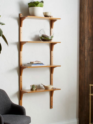 Mid-century Wall Shelving Set