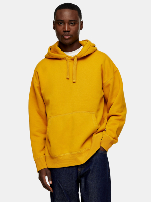 Yellow Oversized Hoodie