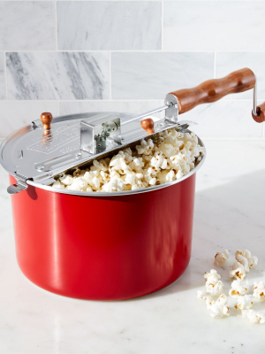 Stovetop Popcorn Popper Red