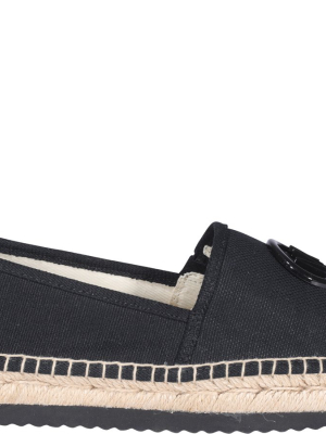 Michael Michael Kors Lenny Logo Plaque Espadrilles