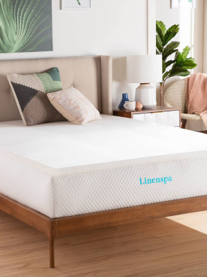 Essentials 2" Supportright Foam Mattress Topper - Linenspa