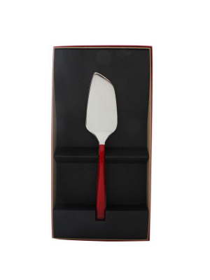 Quartz Pastry Server In Red