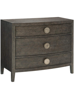 Linea Bachelor's Chest, Cerused Charcoal