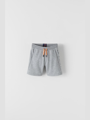 Raised Text Shorts