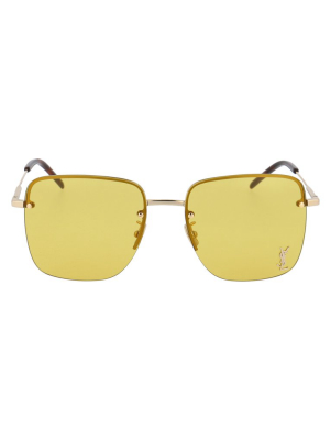 Saint Laurent Eyewear Square Frame Sunglasses