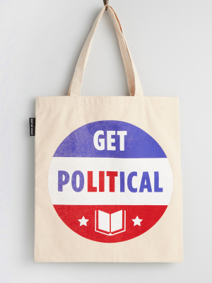 Get Lit On Politics Tote Bag