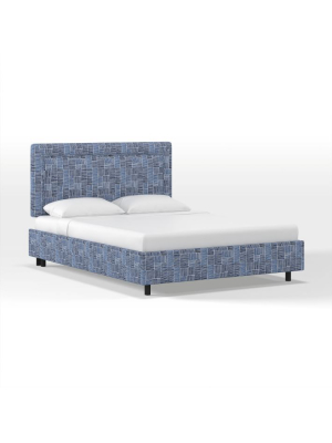 Upholstered Bordered Bed