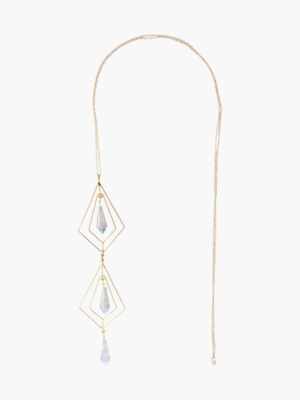 Secret Geometry Crystal Necklace