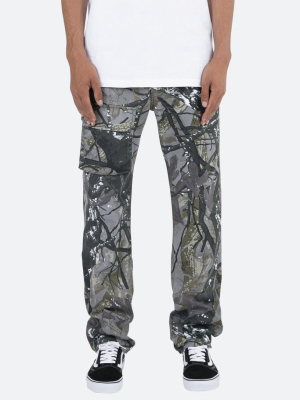 V127 Camo Baggy Denim - Camo