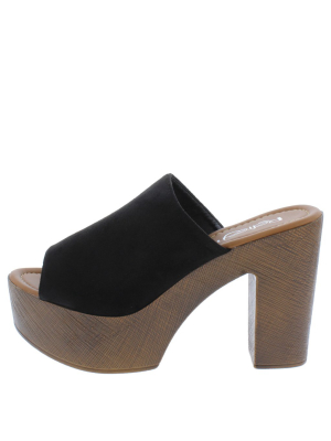 Jackie06 Black Women's Heel