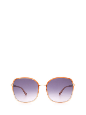 Chloé Eyewear Square Frame Sunglasses