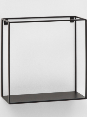 Metal Wall Shelf Black - Project 62™