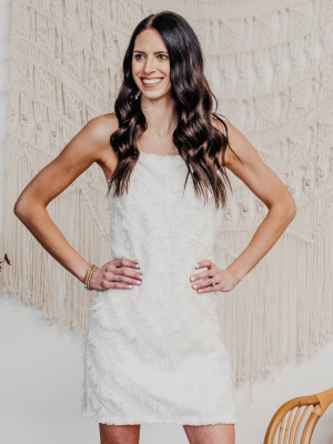 Grace Sleeveless Fringe Dress