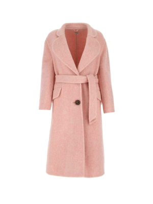 Miu Miu Belted Oversized Coat