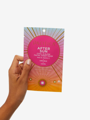 After Sun Cool & Glow Chest Area Sheet Mask