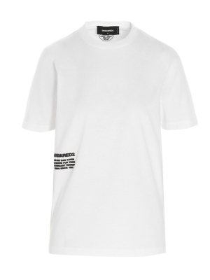 Dsquared2 Logo Slogan T-shirt