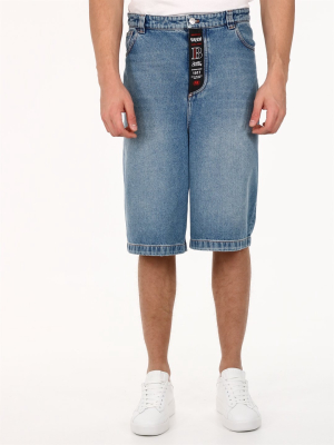 Balenciaga Skater Denim Shorts